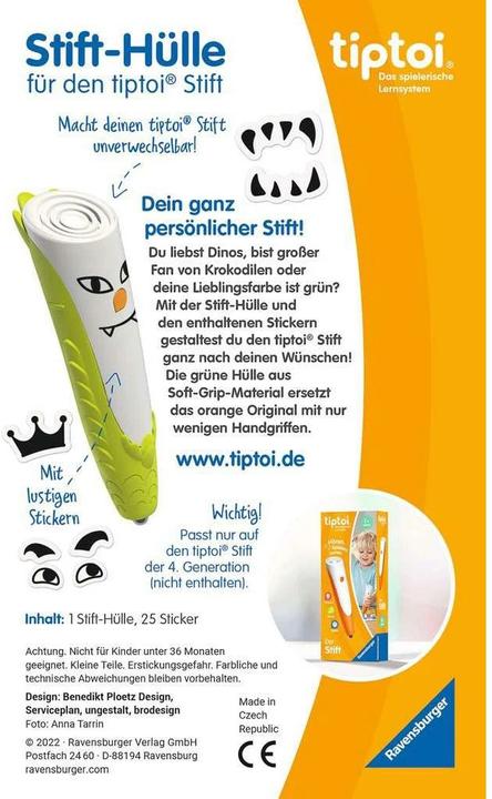 Actual product image tiptoi ® pen cover green (German)