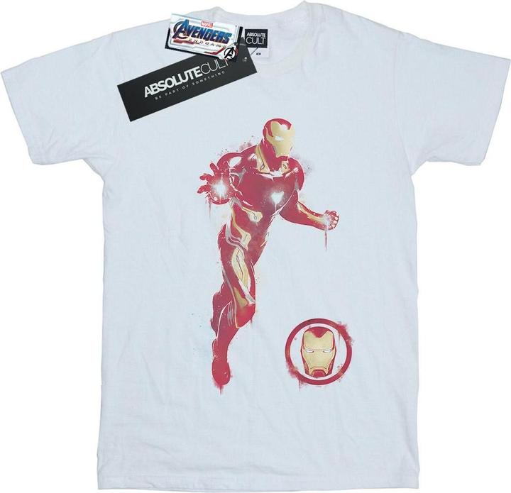 Avengers Endgame Painted Iron Man TShirt (L)