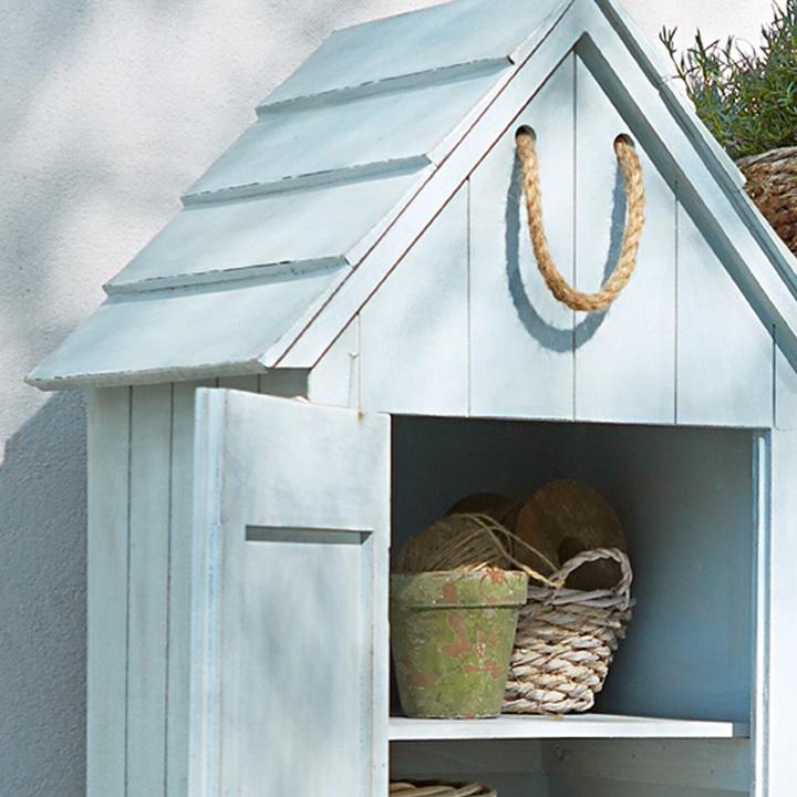 Produktbild Loberon Gartenschrank Thomas blau