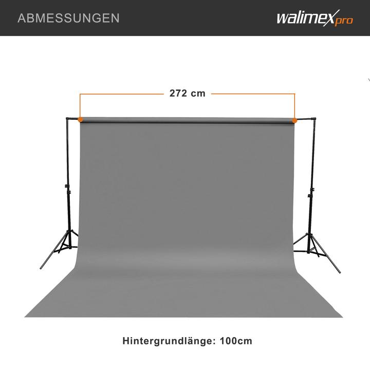 Immagine prodotto Walimex Cartone di sfondo 22940 (272 cm, 1000 cm)