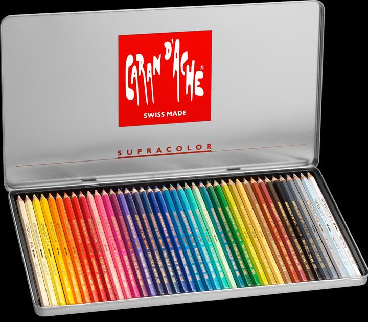 Immagine prodotto Caran d'Ache Supracolor Aquarelle Metallschachtel (Multicolore, 40 x)