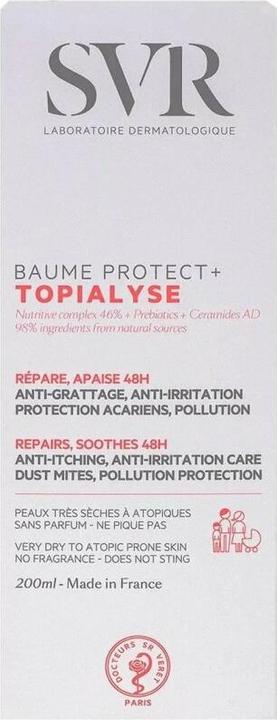 Nutritional values and ingredients Baume Intensif re21 (200 ml)