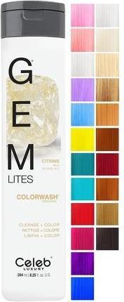 Actual product image Celeb Luxury GEM LITES Colorwash Citrine 244ml (244 ml, Liquid shampoo)