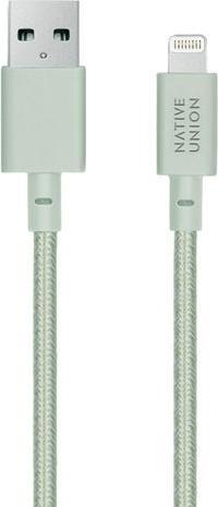 Produktbild Native Union Belt USB-A zu Lightning-Kabel 1.2m Sage (1.20 m)