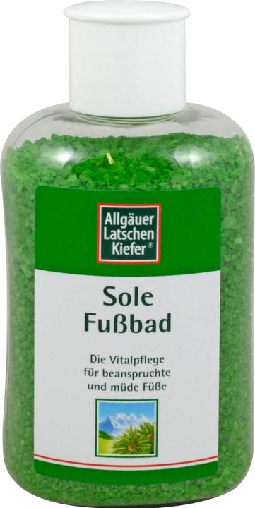 Allgäuer Latschenkiefer Sole Fussbad, 350 g Badezusatz (Fussbad)