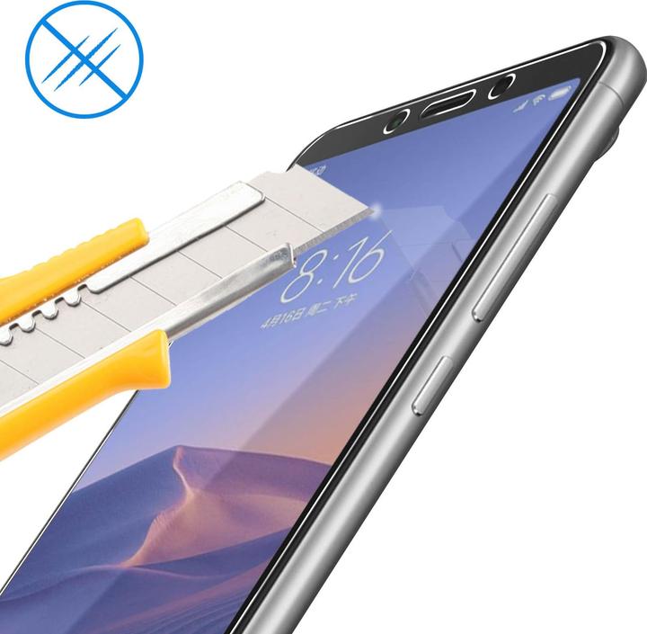 Actual product image Avizar Crystal clear film, glass screen protector (2 Piece, Xiaomi Redmi 6A)