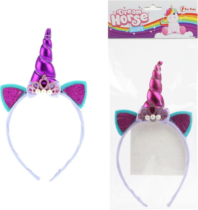 Produktbild Toi-Toys Dream Horse Diadem Einhorn Lila