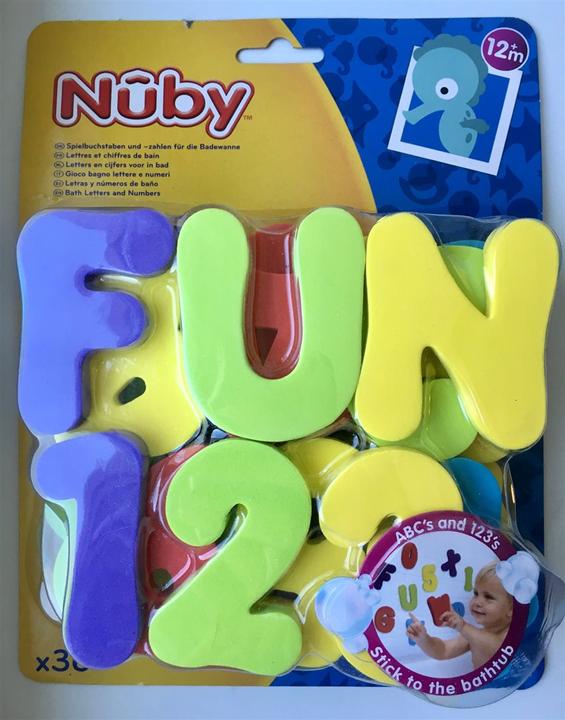 Image du produit Nuby Lettres de bain