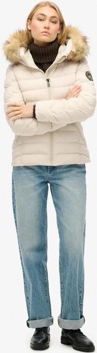 Actual product image Superdry 's padded down jacket fuji faux fur (XS)