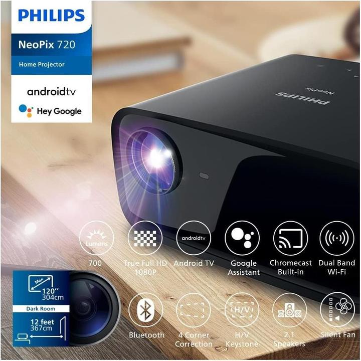 Image du produit Philips NeoPix 720 (Full HD, 700 lm, 1.65:1)