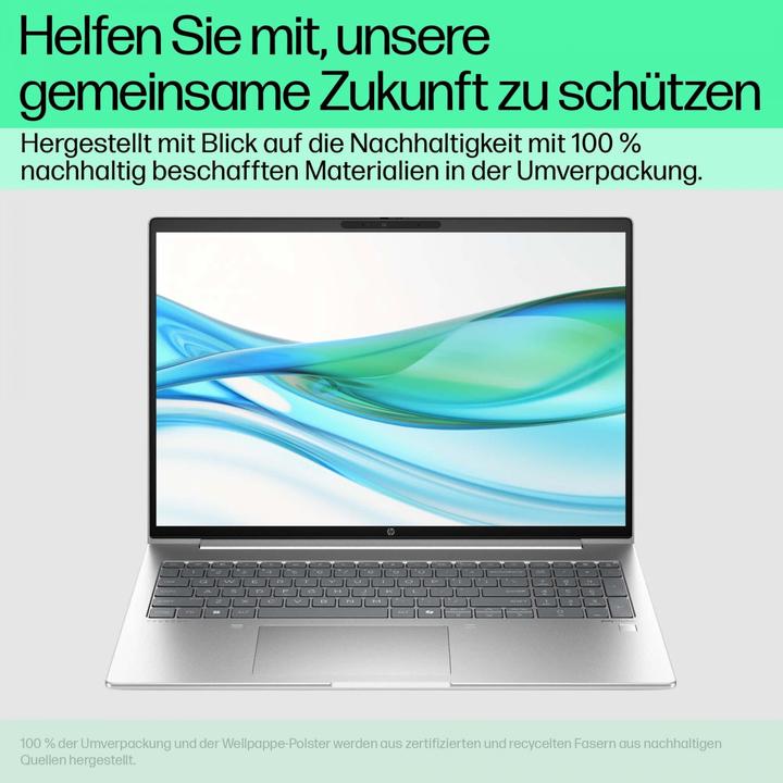 Image du produit HP ProBook 460 16 inch G11 Notebook PC, 40,6 cm (16"), 1920 x 1200 pixels, 8 Go, DDR5-SDRAM, Wi (16", 8 Go, 256 Go, DE)