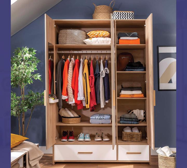 Produktbild Cilek Kleiderschrank Modera 3-türig (138 cm)