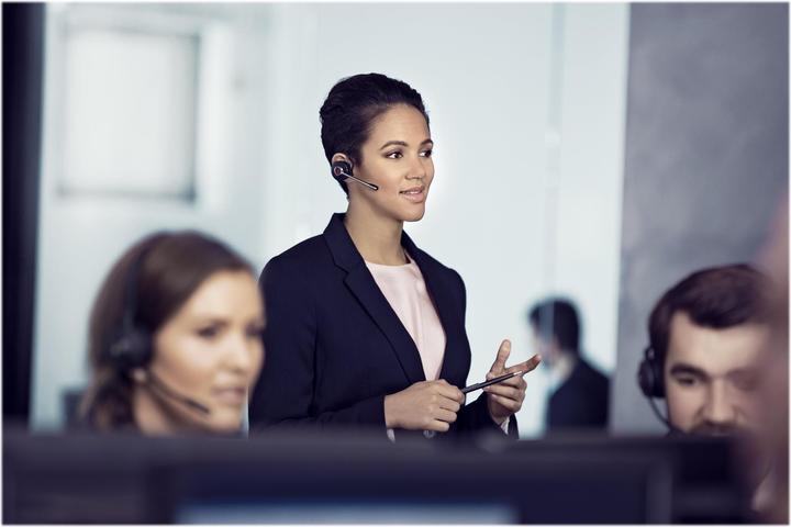Actual product image Jabra Commitment 75 Convertible (Wireless, USB-A)