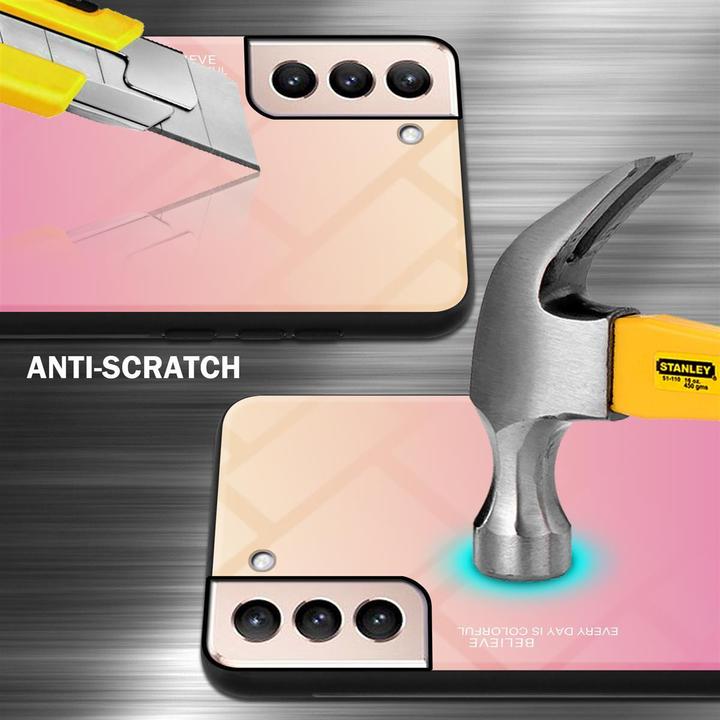 Immagine prodotto Cadorabo Copertura in vetro TPU 2 colori (Samsung Galaxy S21+)