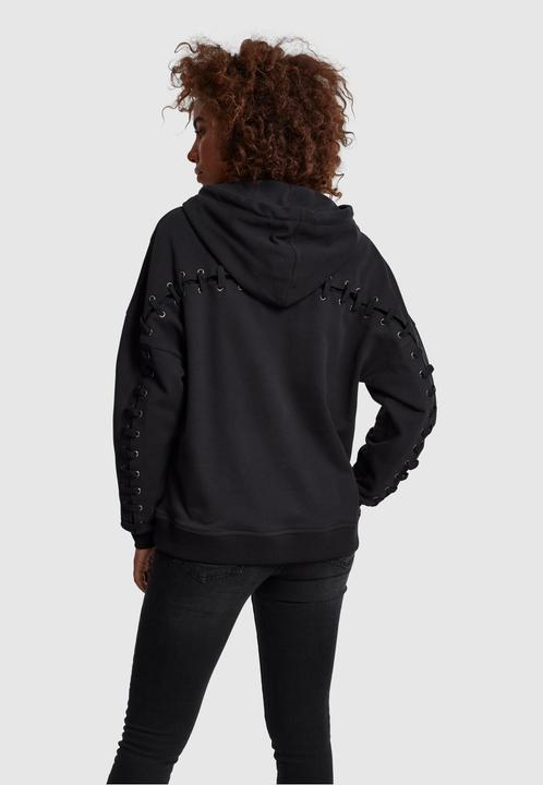 Immagine prodotto Urban Classics Felpa con cappuccio da donna allacciata (S)