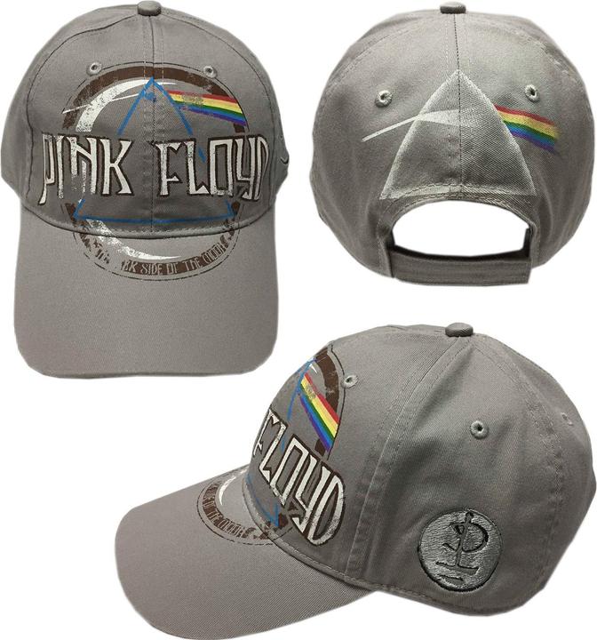 Actual product image Pink Floyd PinkFloyd DSOTM Album Distress GREY Baseball Cap