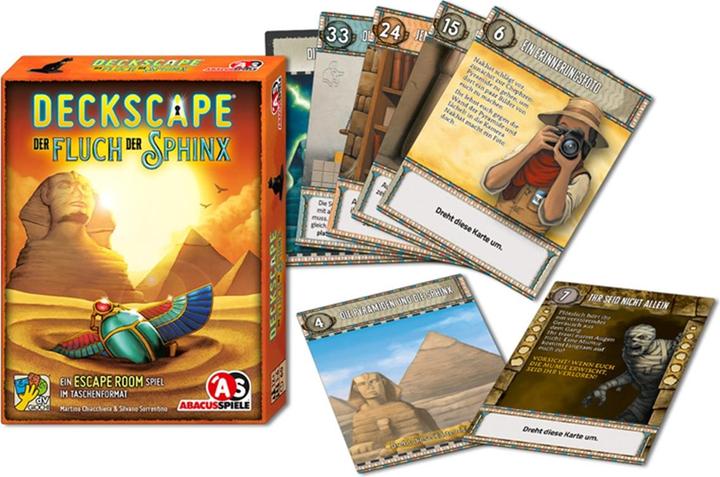 Actual product image Abacus Deckscape The Curse of the Sphinx (German)