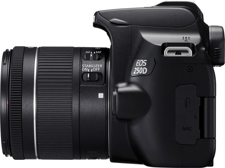 Actual product image Canon EOS 250D (29 - 88 mm, 24.10 Mpx, APS-C / DX)