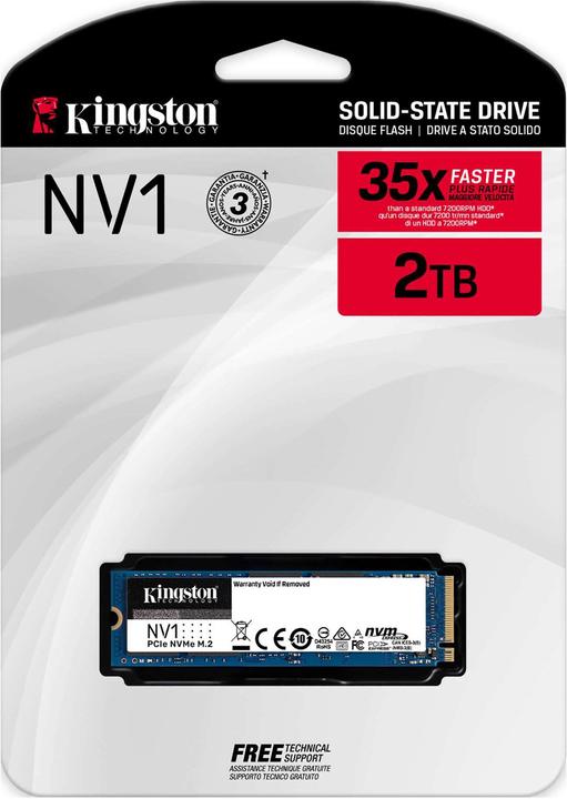Produktbild Kingston NV1 (2000 GB, M.2 2280)