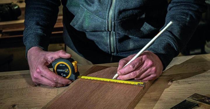 Actual product image Stabila Pocket tape measure BM 100, metric scale (Metric)