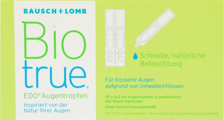Produktbild Biotrue EDO 10x0.50ml Augentropfen (10 ml, Biotrue EDO 10x0.50ml Augentropfen)