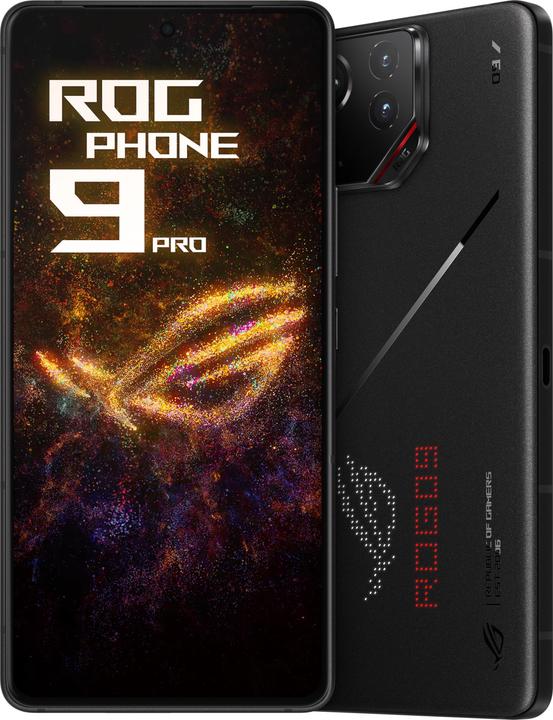 Immagine prodotto ASUS ROG Phone 9 Pro (512 GB, Phantom Black, 6.78", Doppia SIM, 50 Mpx, 5G)