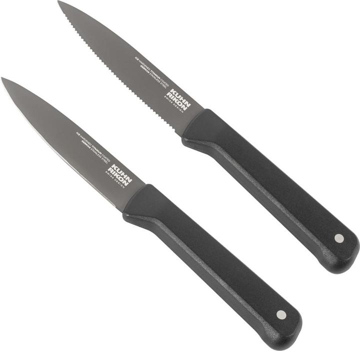 Kuhn Rikon Set de couteaux à légumes glacés 2 pcs (9 cm)