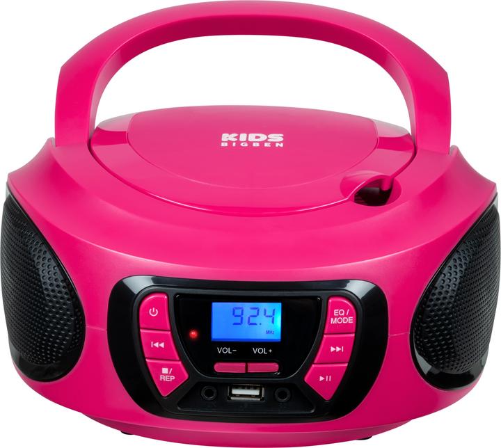 Image du produit Bigben CD/radio portable CD62 USB/BT (VHF, FM, Bluetooth)