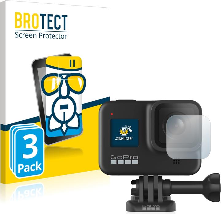 Produktbild BROTECT AirGlass Panzerglasfolie (Hero 8 Black)