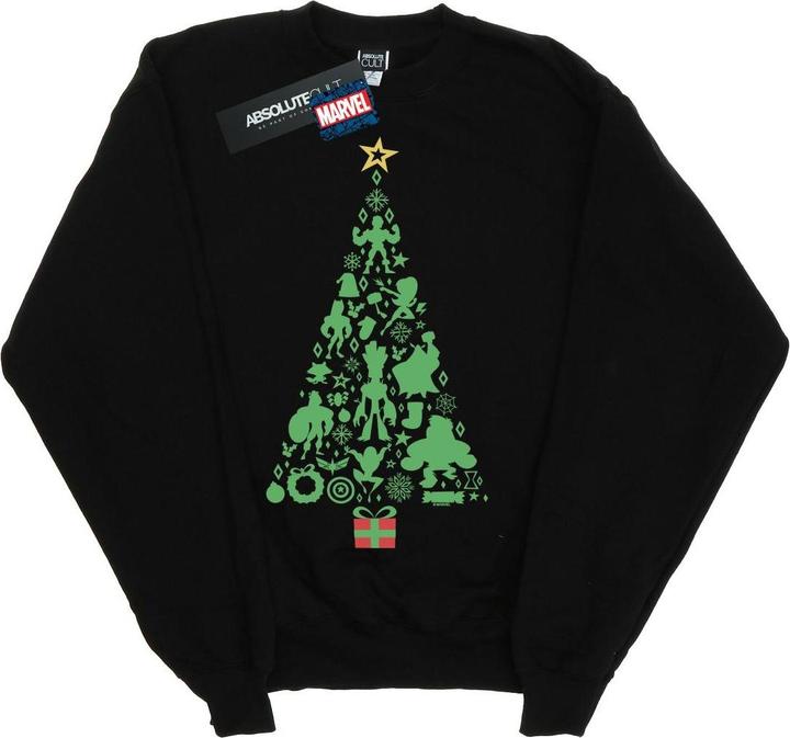 Avengers Christmas Tree Sweatshirt (4XL)