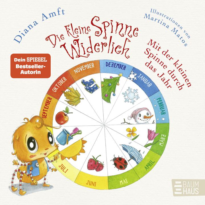 Die kleine Spinne Widerlich – Mit der kleinen Spinne durch das Jahr (German, Diana Amft, Martina Matos, 2024)