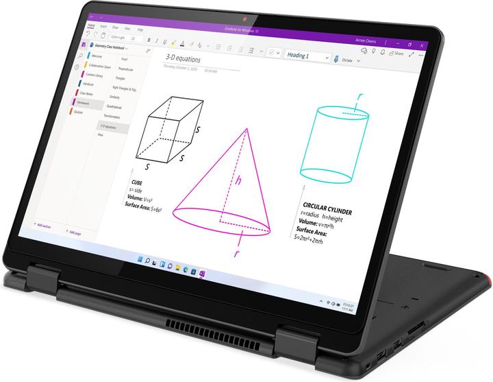 Produktbild Lenovo 13w Yoga G1 AMD Ryzen 5 5625U 33,78cm 13.3" FHD 16GB 512GB SSD UMA W11P Thunder Black TopSeller (13.30", AMD Ryzen 5 5625U, 16 GB, 512 GB, DE)