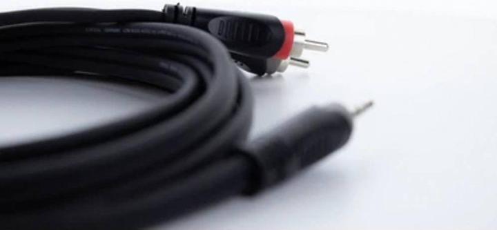 Image du produit Cordial 14857 Klinke / Cinch Audio Y-Adapter (1x Klinkenstecker 3.5 mm - 2x Cinc (5 m, 2,5 mm, RCA)