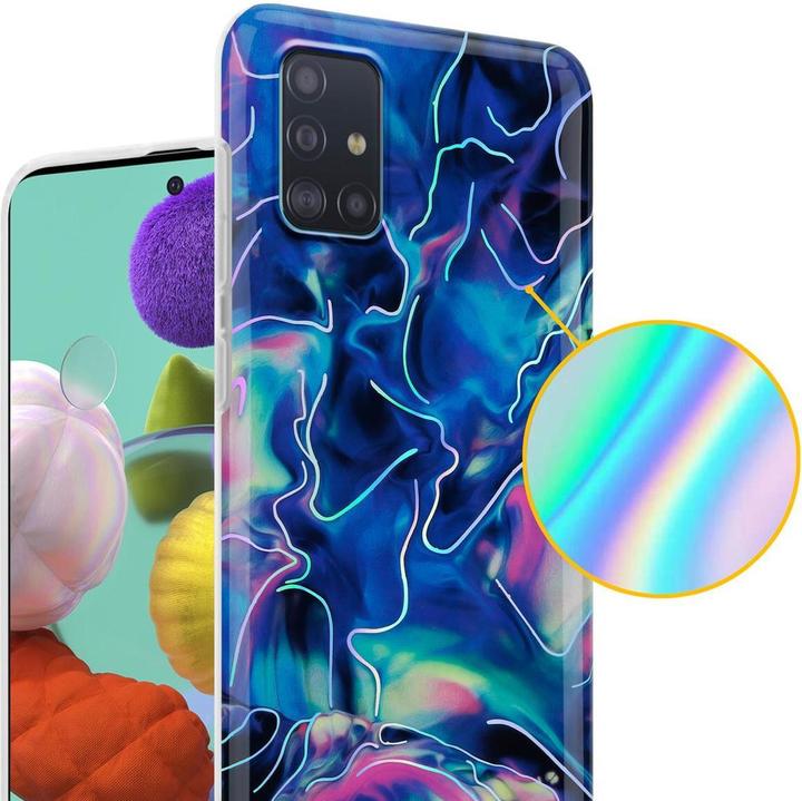 Image du produit Cadorabo Couverture IMD TPU Marbre coloré (Samsung Galaxy M40s)
