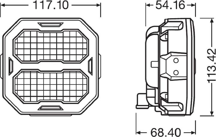 Image du produit Osram LEDriving Cube PX4500 Spot