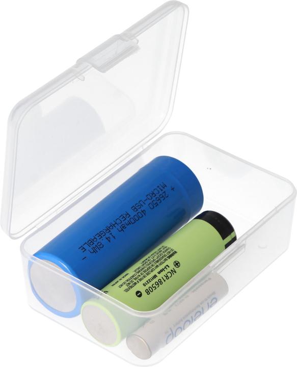Produktbild Nitecore Akkubox für 21700, Akkubox für 4 x CR123A oder 2 x 21700 Akku