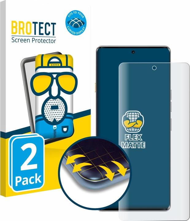 Immagine prodotto BROTECT Full-Screen Pellicola Opaca (2 Pezzo/i, Huawei Mate 40 Pro 5G)