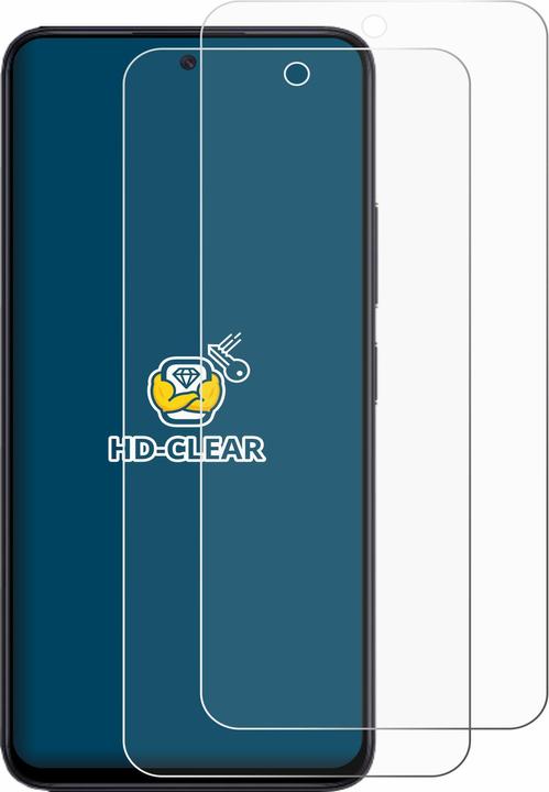Produktbild BROTECT Schutzfolie Displayschutz Klar (2 Stück, Xiaomi Redmi 12)