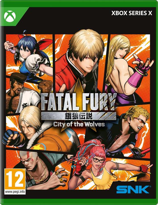Actual product image SNK Fatal Fury City of Wolves Special Edition (Xbox Series X)