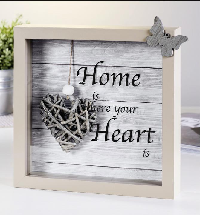 Actual product image Hama Scala 3D taupe 23x23 portrait wood passepartout (15 x 15 cm)