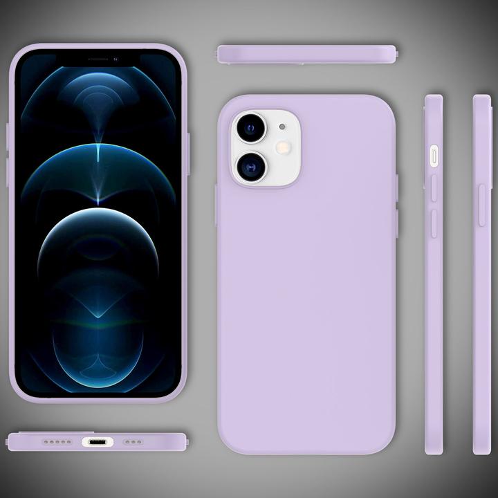 Actual product image Nalia Liquid silicone mobile phone case (Apple iPhone 12)