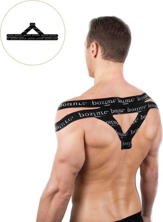 Actual product image Swedish Posture Posture Kinesio Tape Upright