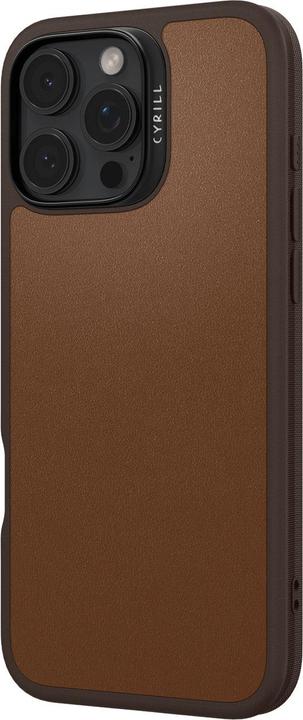 Actual product image Cyrill Kajuk Mag Case iPhone 16 Pro Max Saddle Brown (Apple iPhone 16 Pro Max)