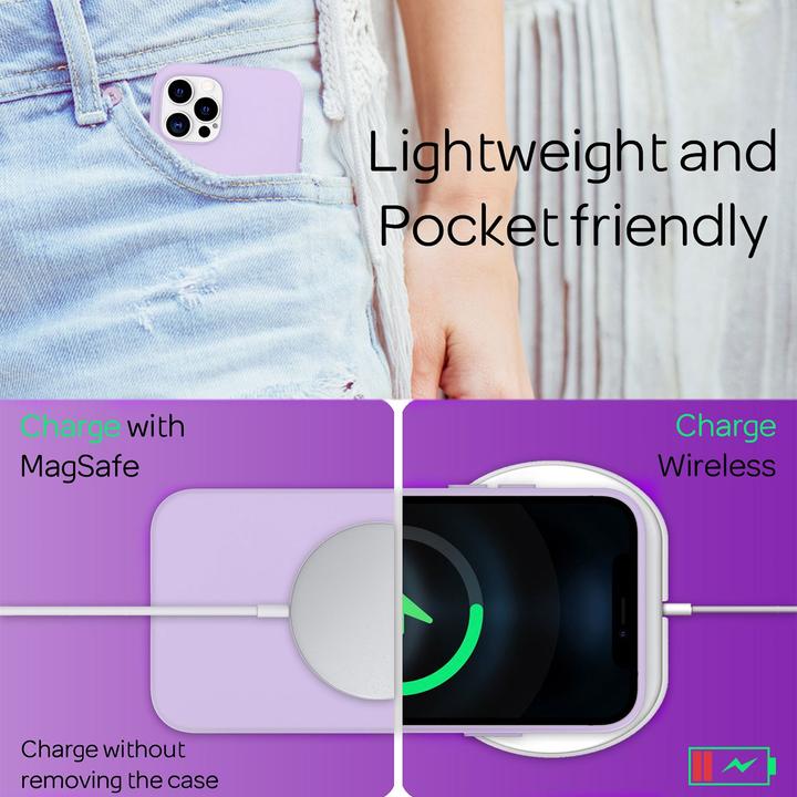 Actual product image Nalia Liquid silicone mobile phone case (Apple iPhone 12 Pro Max)
