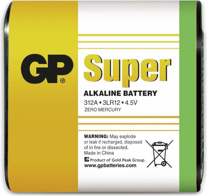 Produktbild GP Batteries Alkaline Rundzellen (1 Stk., 3R12, 2700 mAh)