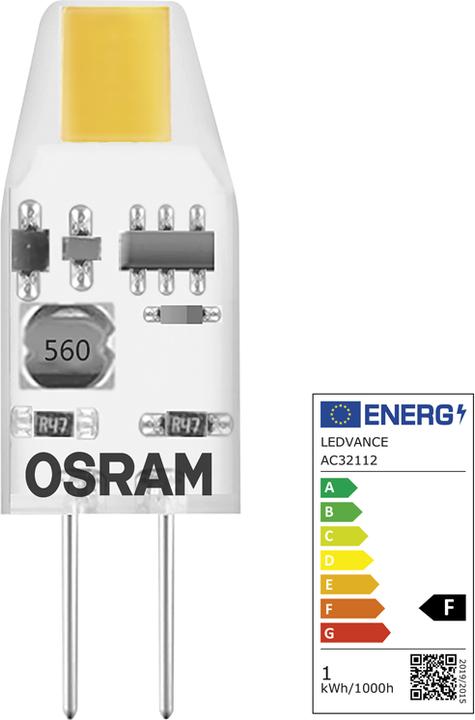Immagine prodotto Osram Stella Pin Micro (G4, 1 W, 100 lm, 1 x, F)