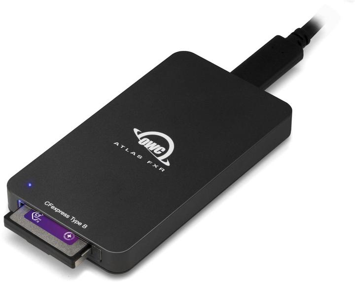 Produktbild OWC Atlas FXR Thunderbolt (USB-C) + USB CFexpress Card Reader (USB 3.2 Gen 2, Thunderbolt 3)