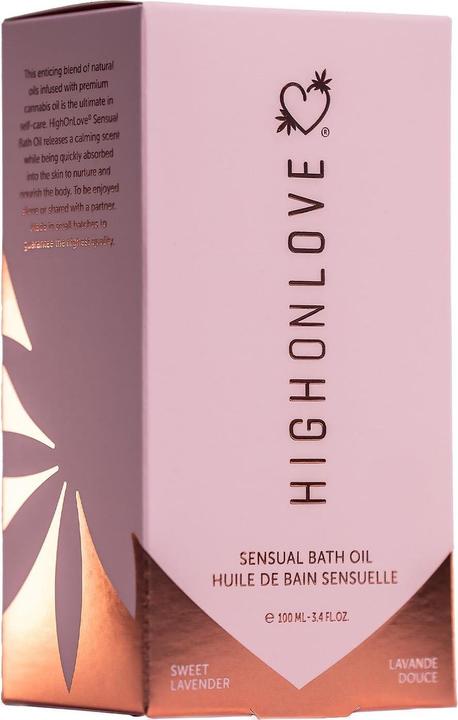 Image du produit High on Love Huile de bain sensuelle (100 ml, Huile de bain)