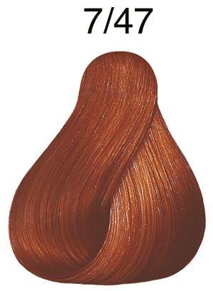 Image du produit Wella Touche de couleur rouge vif (7/47 Blond moyen blond Rouge-brun)