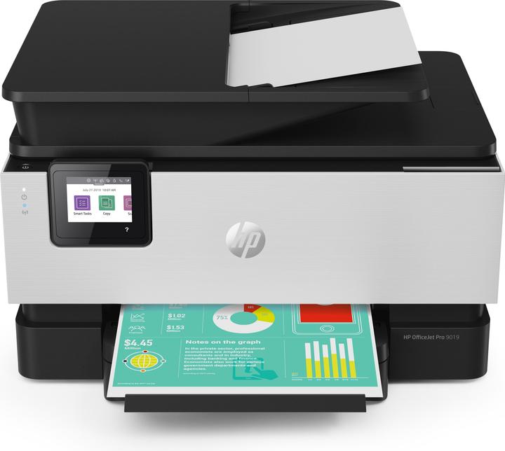 Image du produit HP OfficeJet Pro 9019e Tout-en-un (Encre, Noir et blanc)
